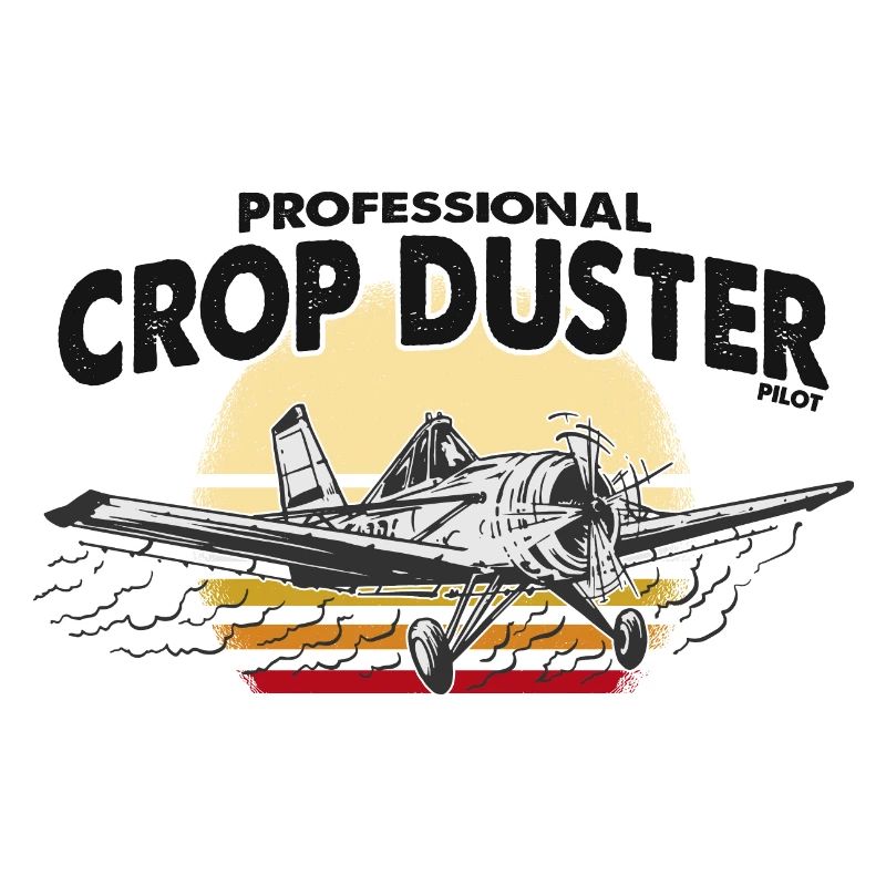 Professioneller Crop Duster Pilot, Antenne