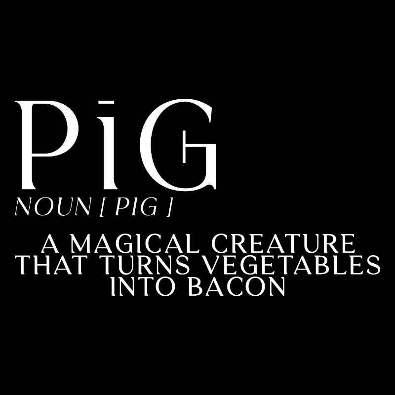 Pig, A Creature That Turns Vegetables Into Bacon 4