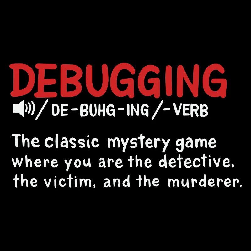 Debugging-Wörterbuch im Stil der Definition