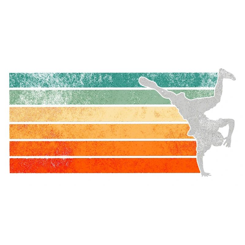 Retro Breakdance Breakdancer