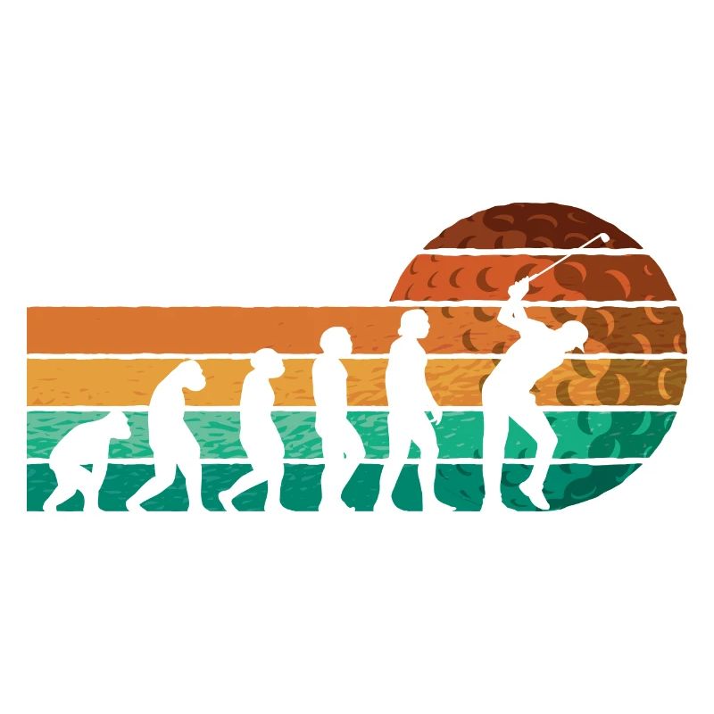 Évolution du golf du singe aux hommes BBall Lovers