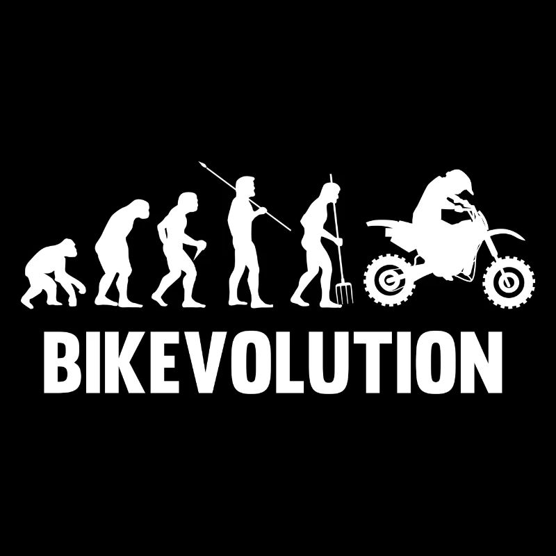 Motorcycle Evolution Vintage Shadow Biker