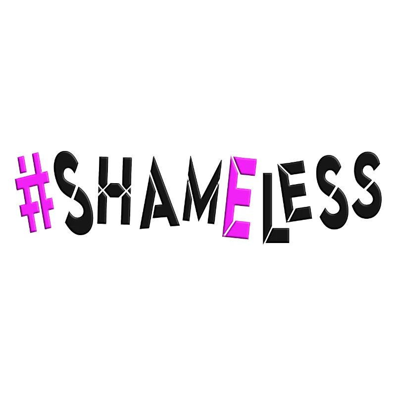 #shameless flagrant unabashed barefaced