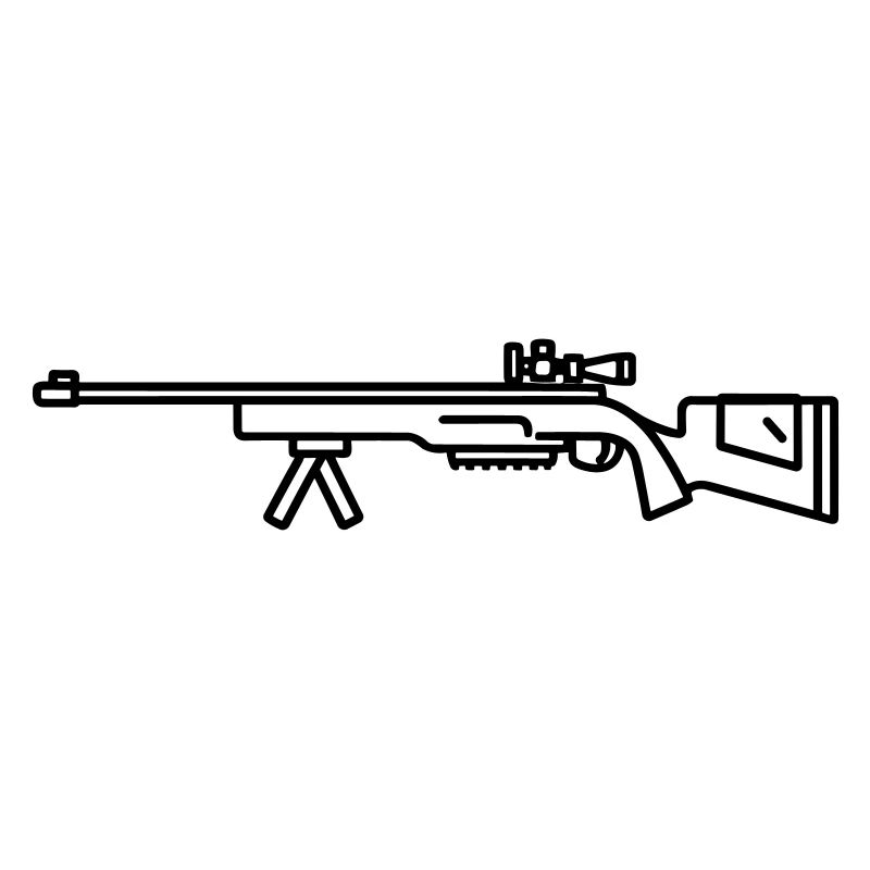 Fusil de chasse sniper
