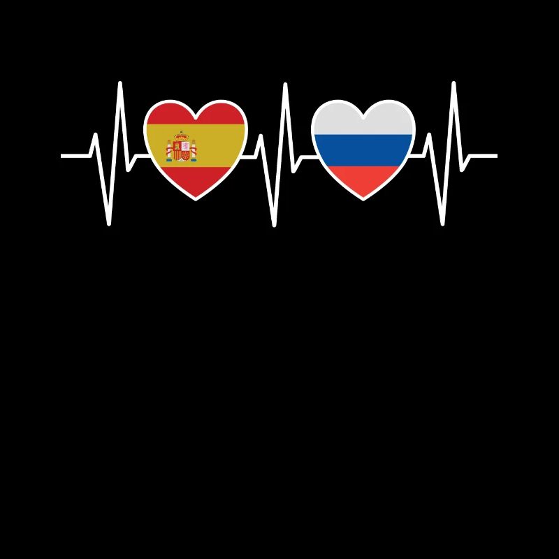 Espagne et Russie Drapeaux russes