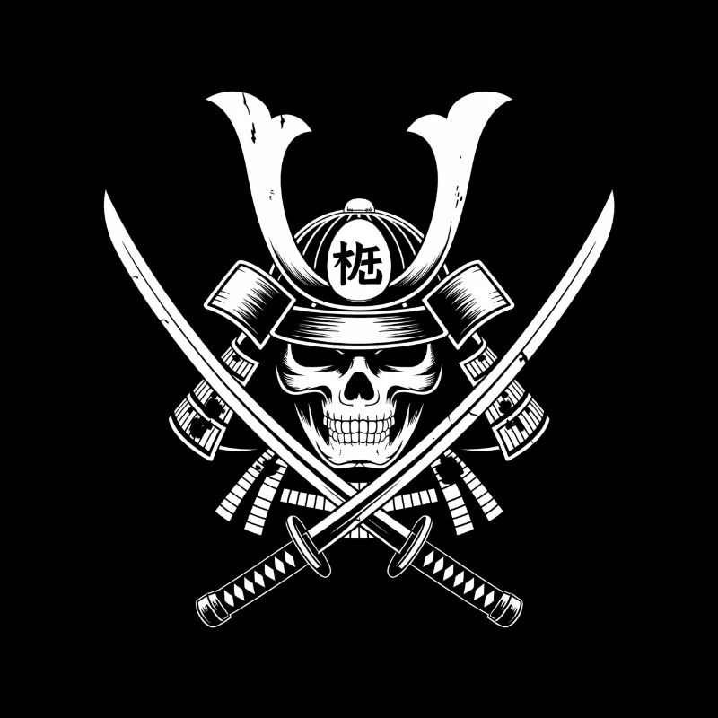 Japanischer Samurai-Krieger