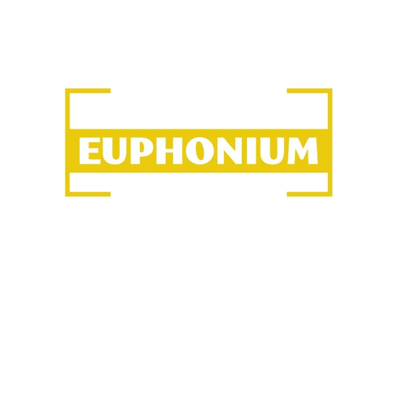 Deep brass marching baritone euphonium