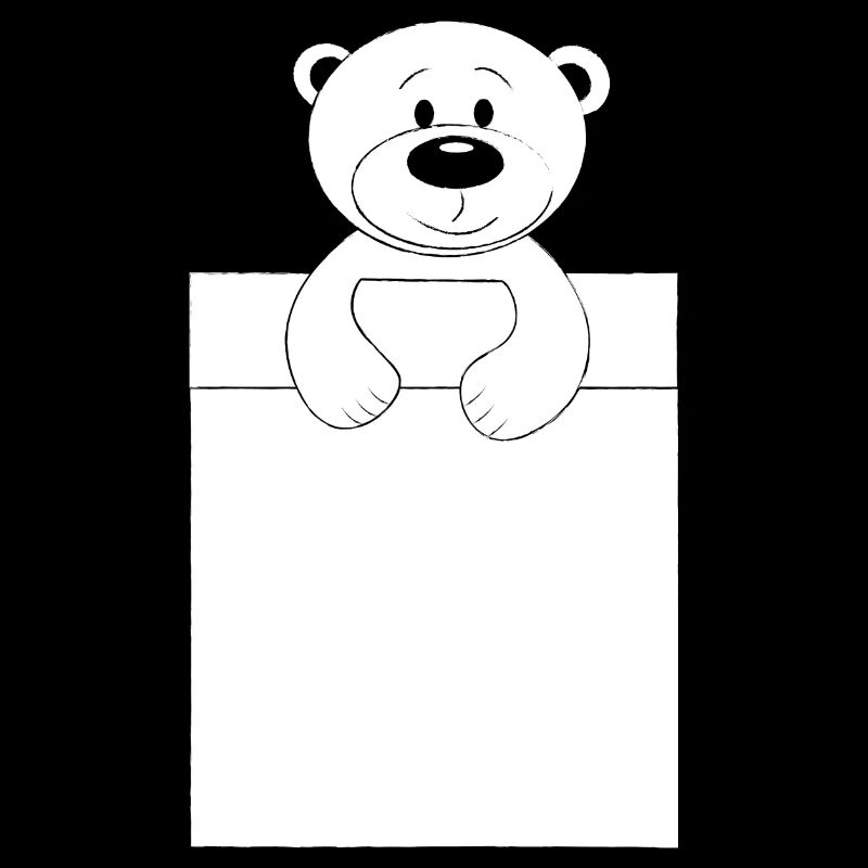Bear in bed