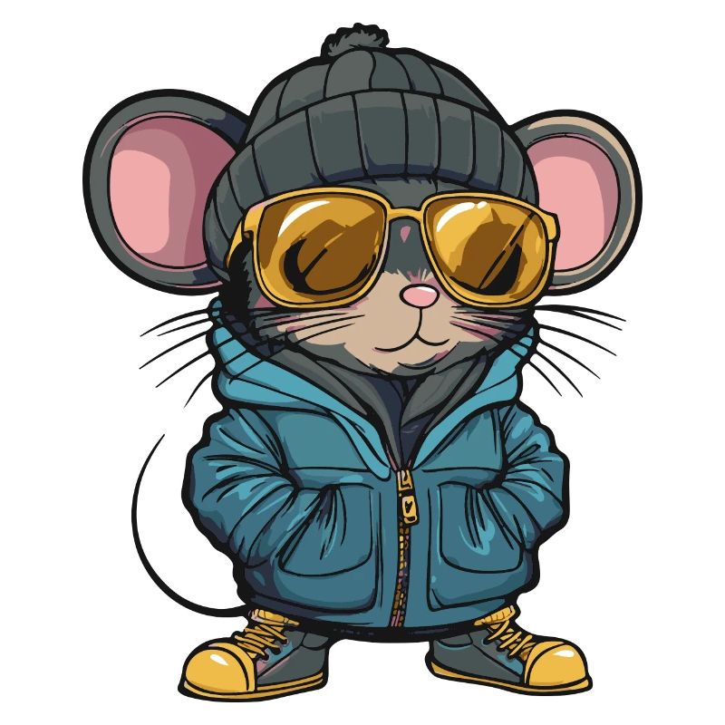 Mouse Winter Comic