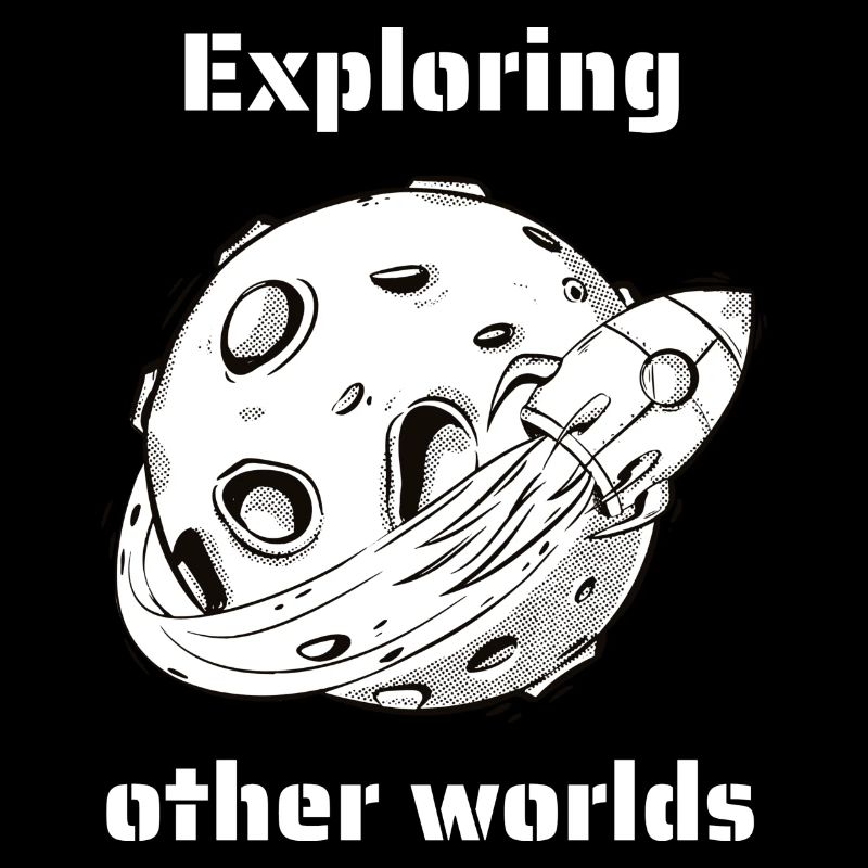 Explorer d’autres mondes Conceptions rétro de l’espace extra-atmosphérique