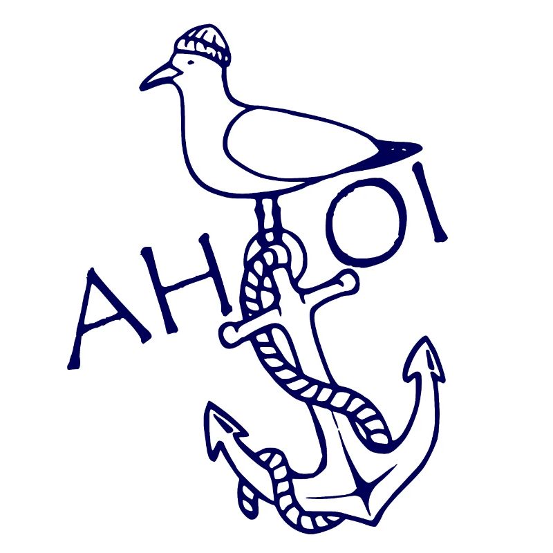 Ahoi Anker Seemöwe maritim