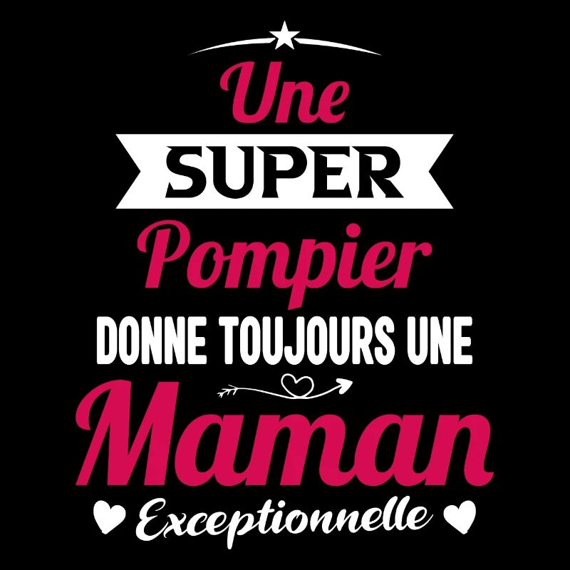 Super pompier maman sapeur pompier future mère