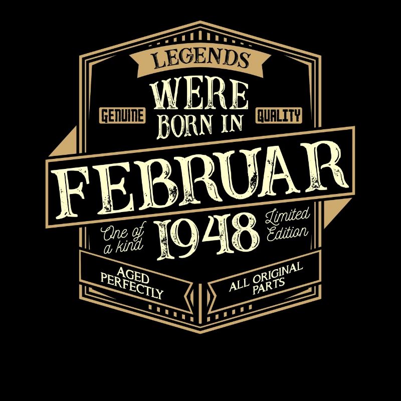 Februar 1948 Geburtstag Mann