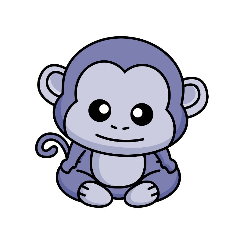 Monkey Comic Animal
