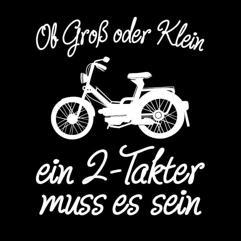 Moped Ob Groß Oder Klein 2 Takter Muss Es Sein