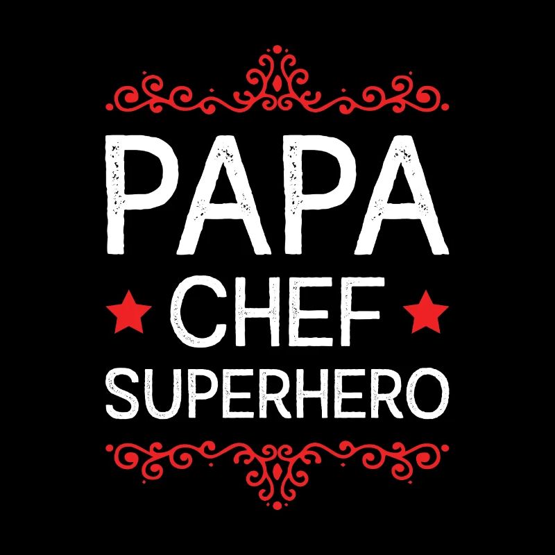 Papa Chef Superheld Dad
