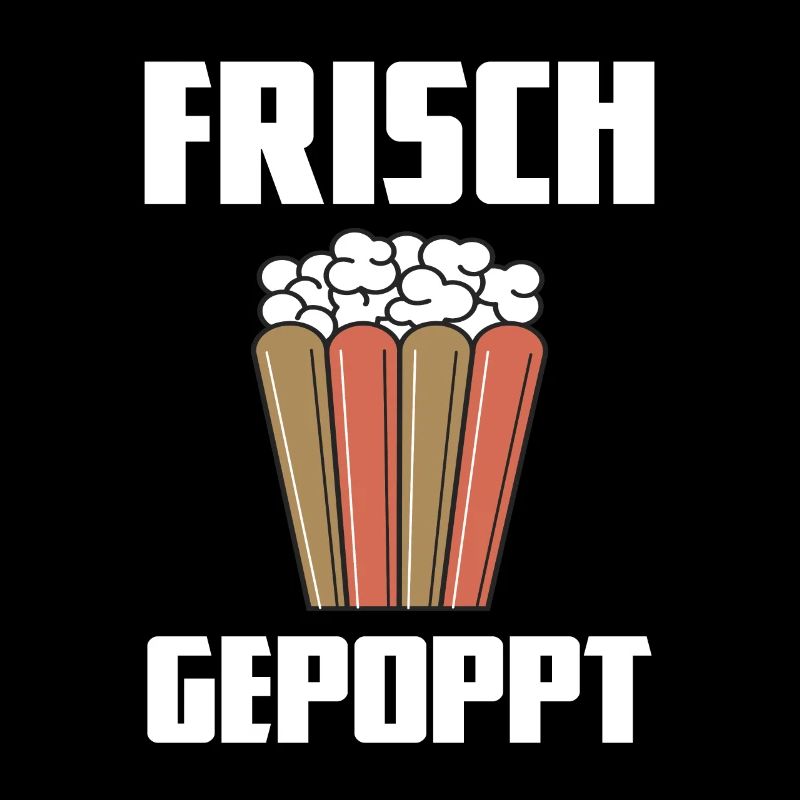 Frisch Gepoppt Popcorn Snack