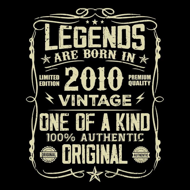 Made In 2010 Vintage Geburtstagsgeschenk 2010