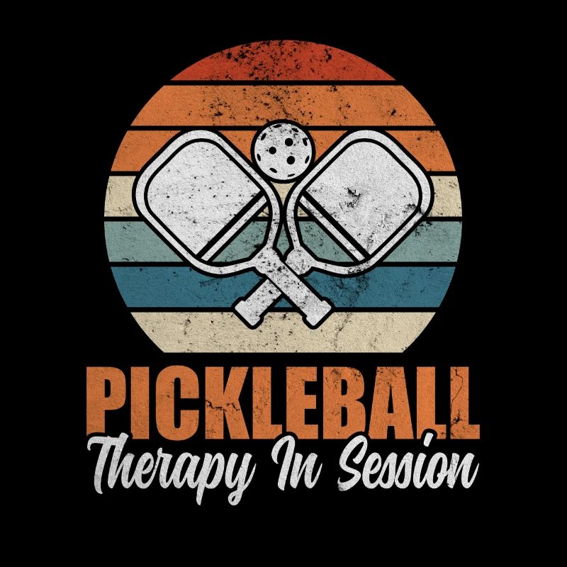 Retro Pickleball Therapy In Session