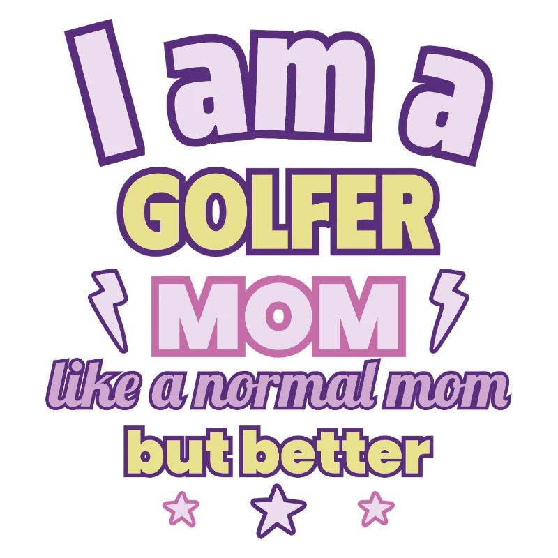 Golf-Mama, Muttertag Geschenk, Sport