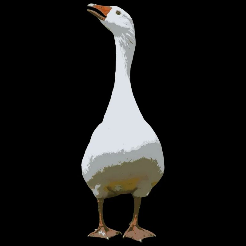 Gans gespraechig