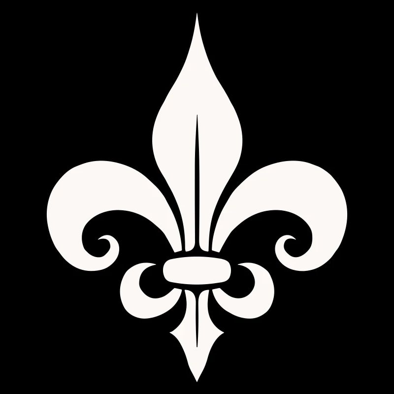 Symbolic fleur de lis Design