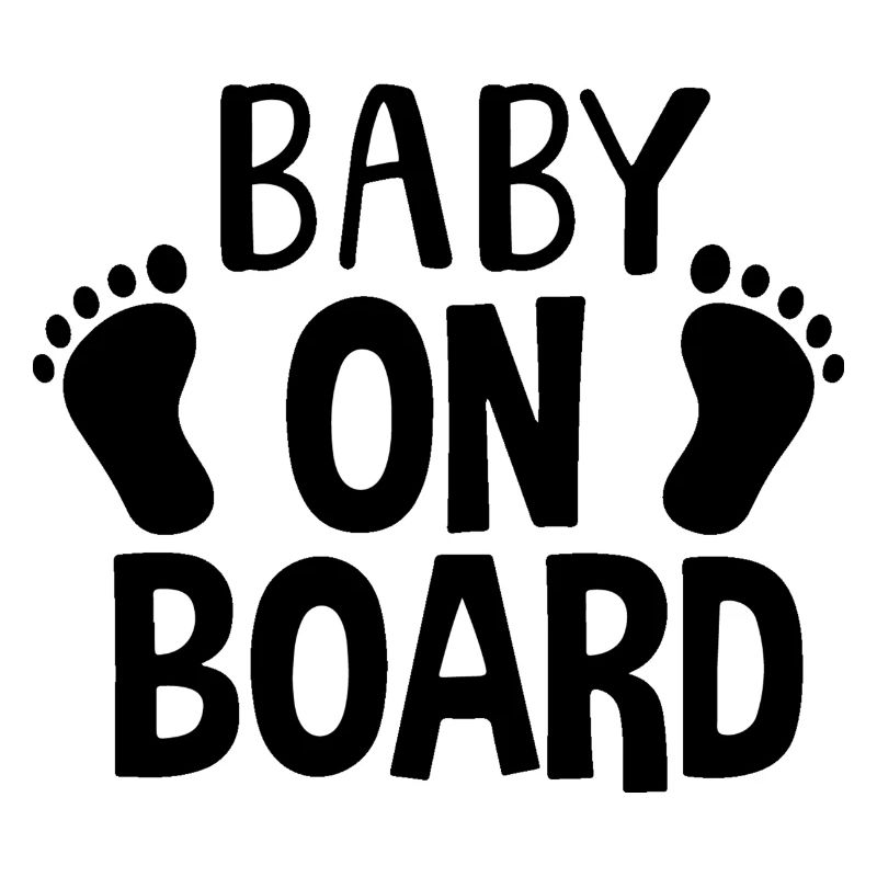 Autocollant bébé à bord pour bébés