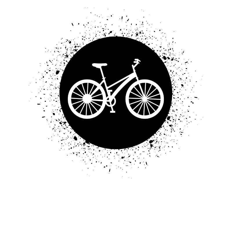 Cercle avec seringues et vélo -