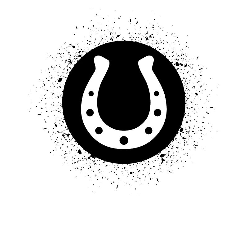 Circle with syringes and horse -