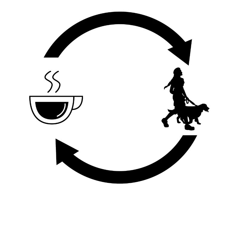 Coffee load arrows and dog 2 -