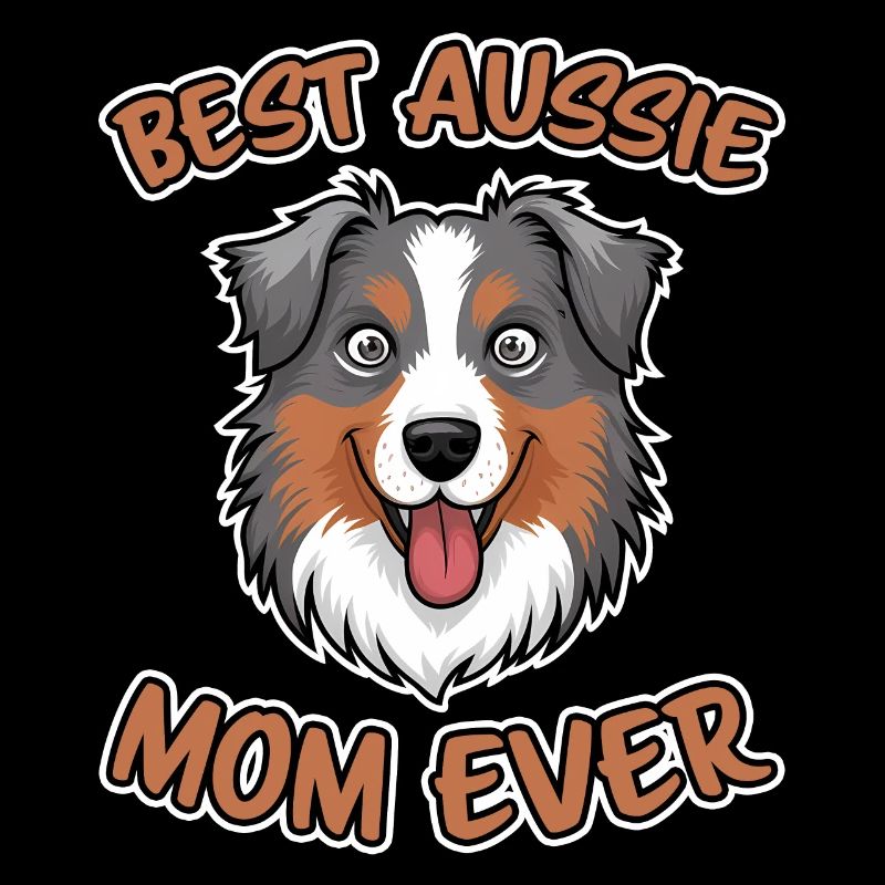 Australian Shepherd Mama Lustiges Aussie Geschenk