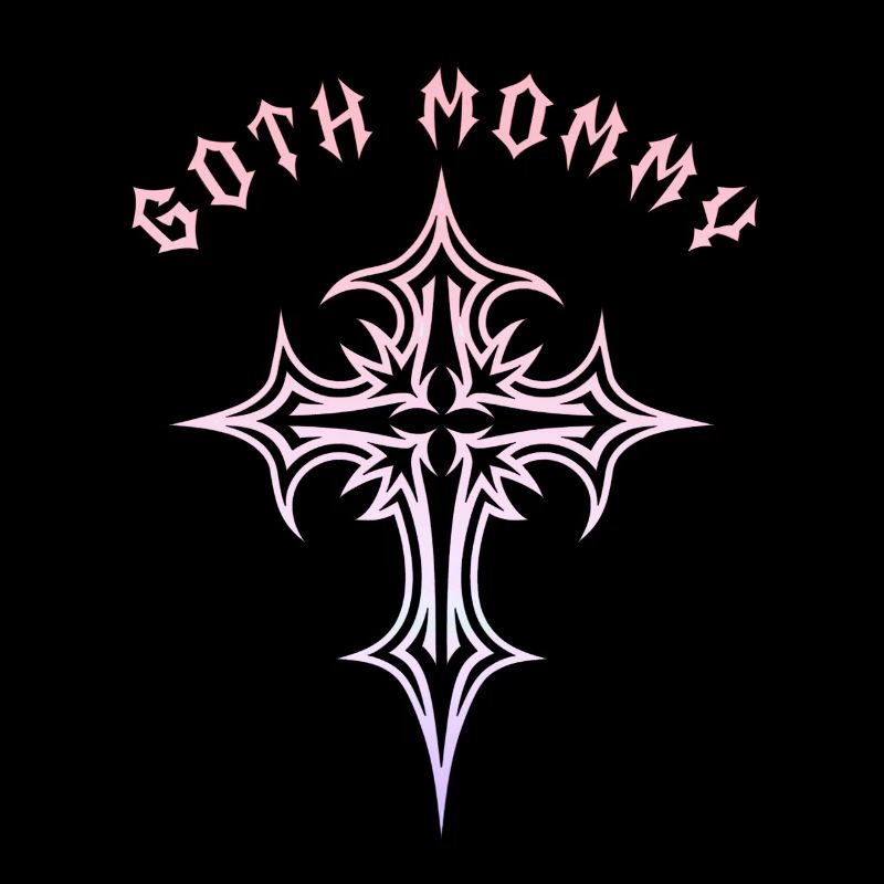 Goth Mommy! Gothic Aesthetics Y2K Cross