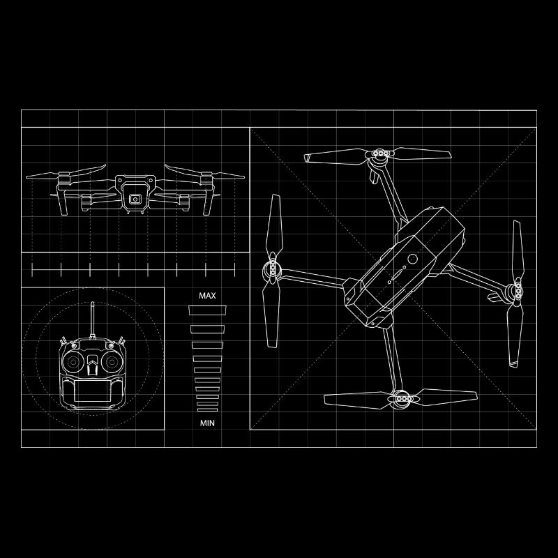 Drone Builder drone Pilot quadcopter Geschenk