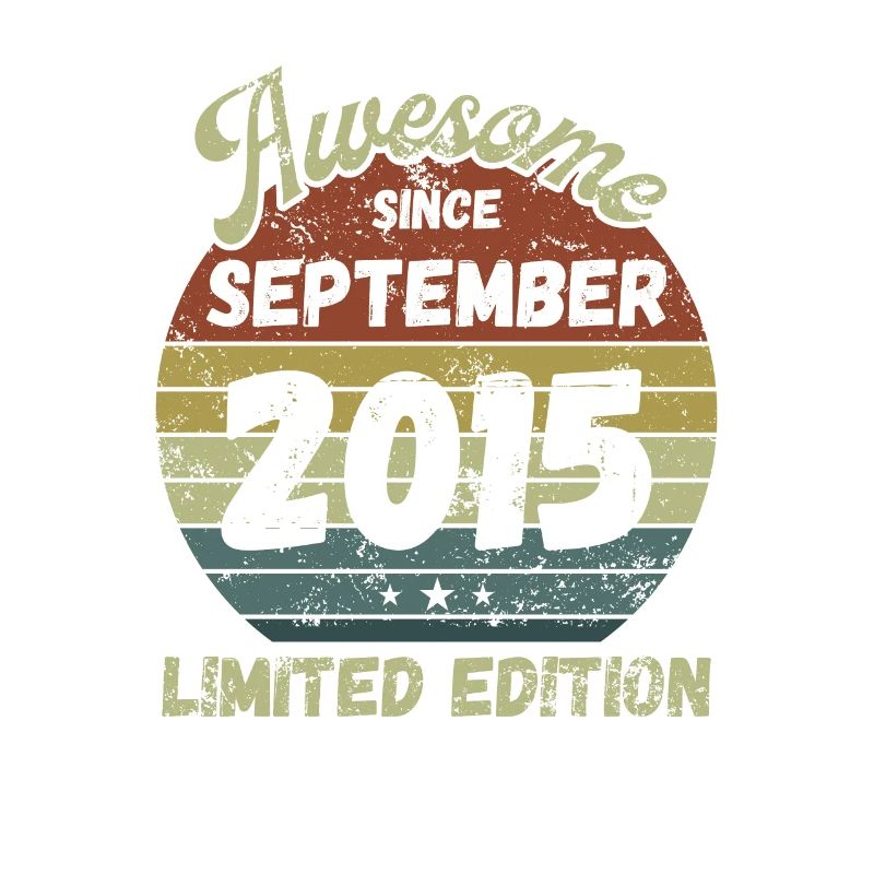 Awesome since September 2015 - Geburtstag