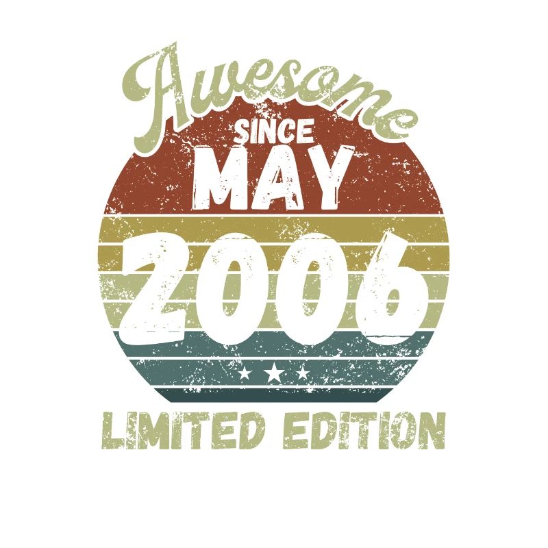 Awesome since May 2006 - Geburtstag