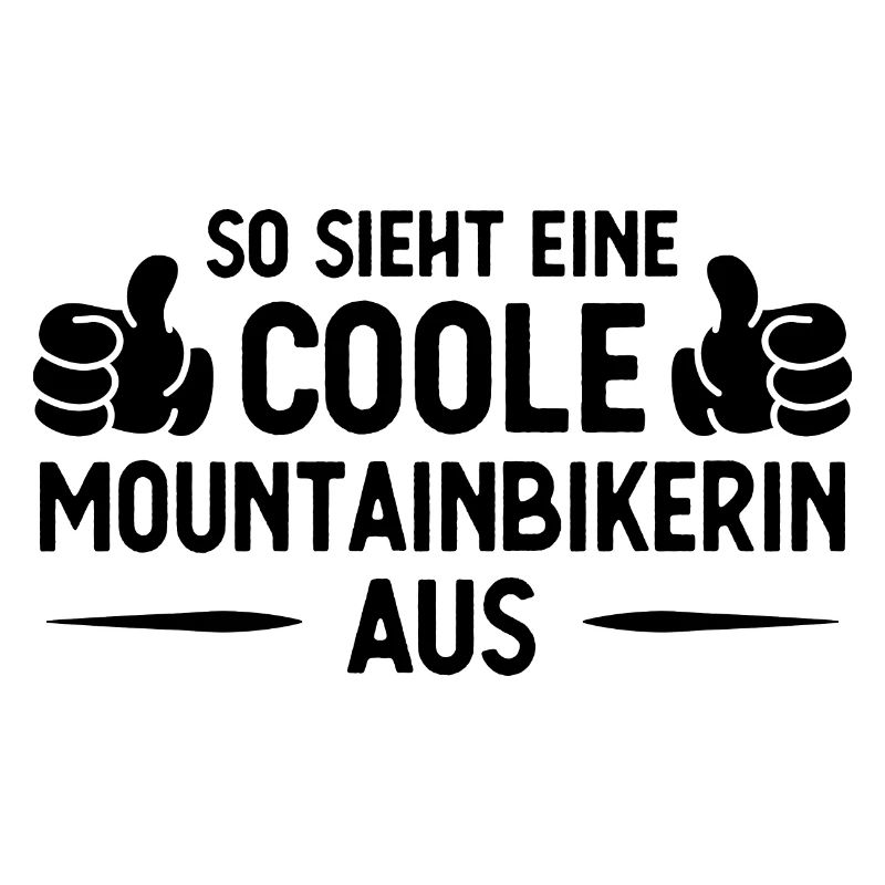 Also Sieht ein Coolne Mountainbikerin AUS - (MOTOR
