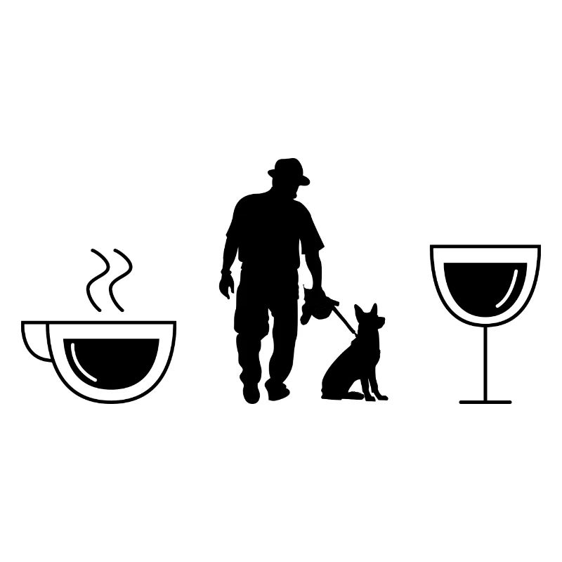 Café vin et chien - (4)