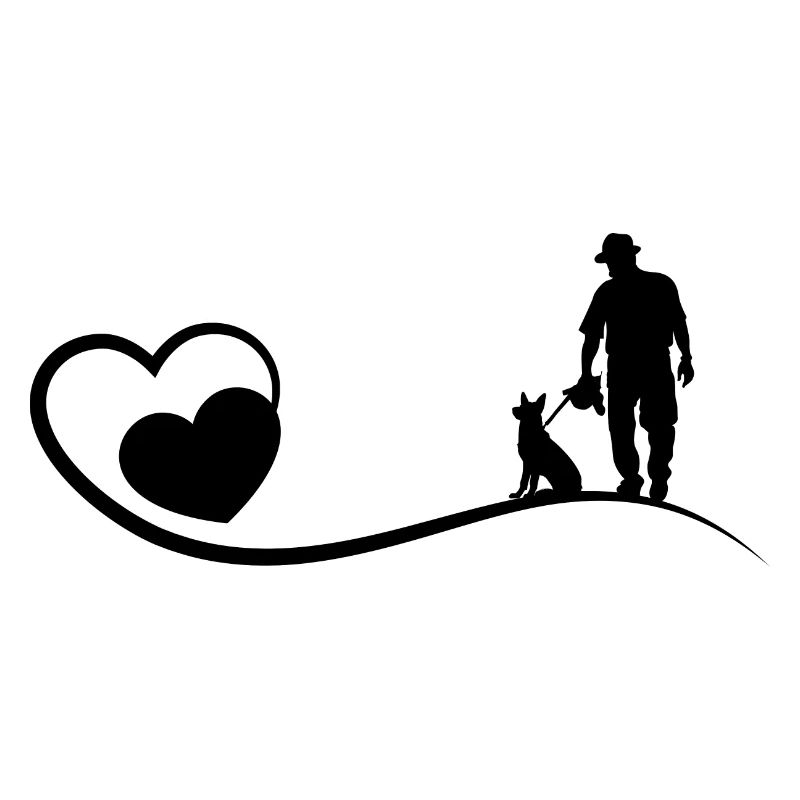 Cœur et chien - (4)