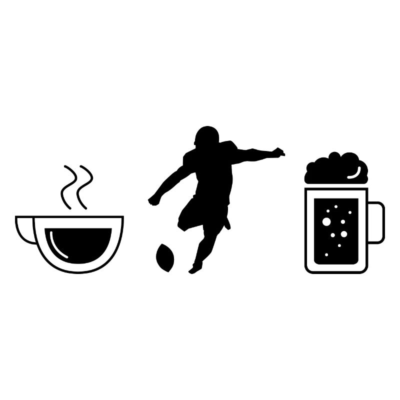 Kaffeebier und Fußball -