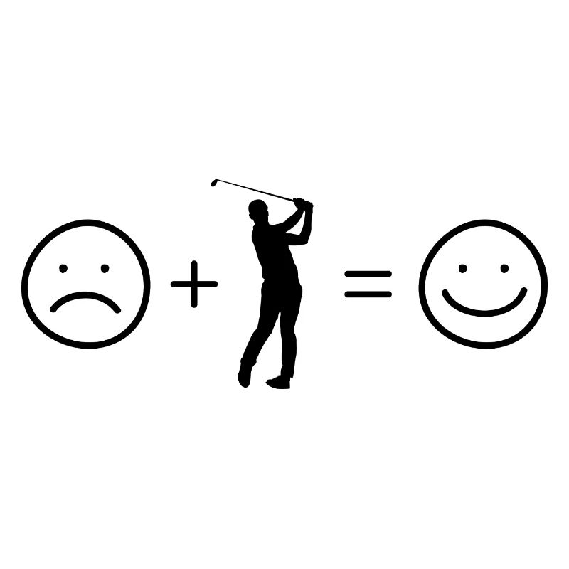 Smile Face and Golf -
