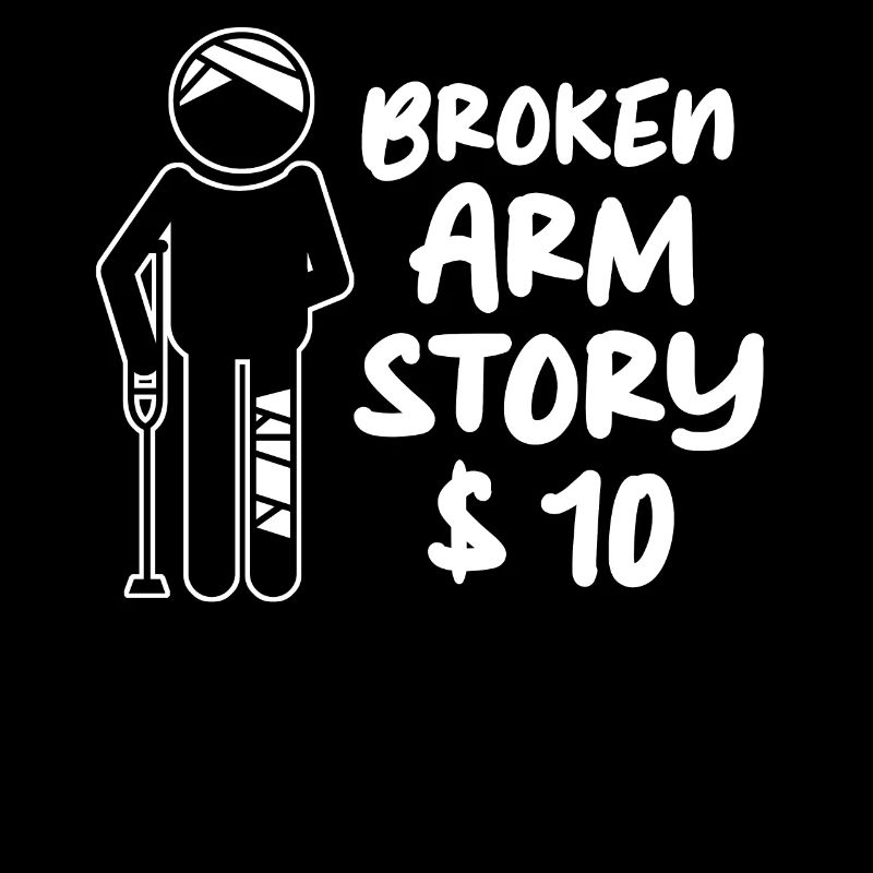 Get Well Soon Broken Arm Broken Bone