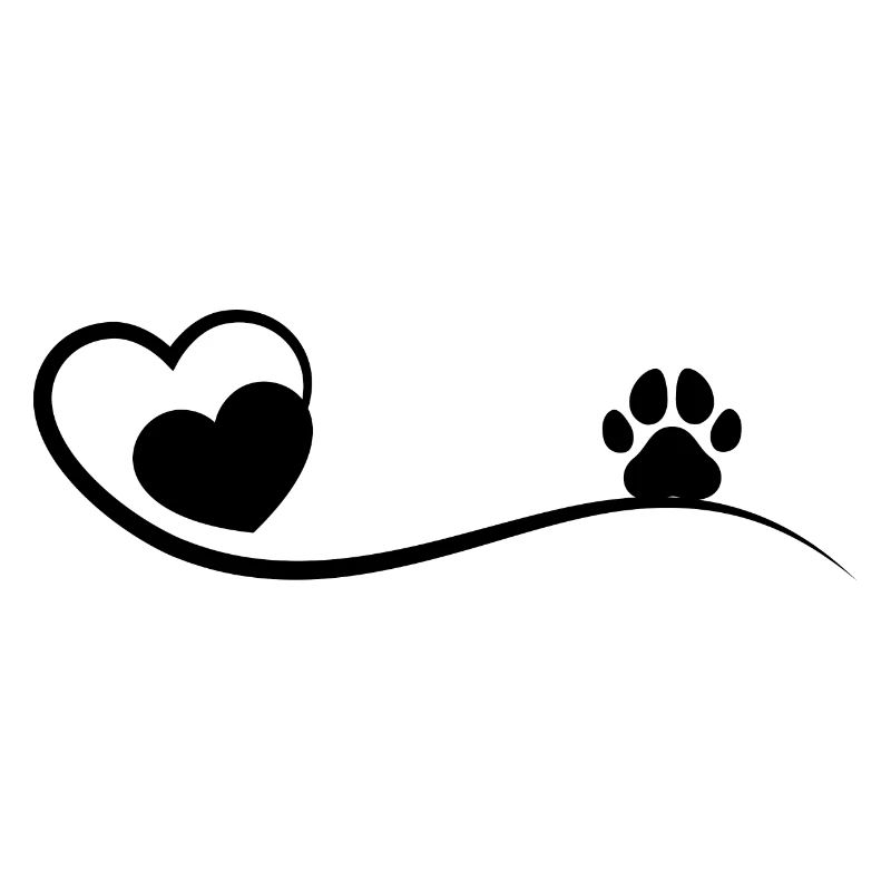 Cœur et chien - (2)