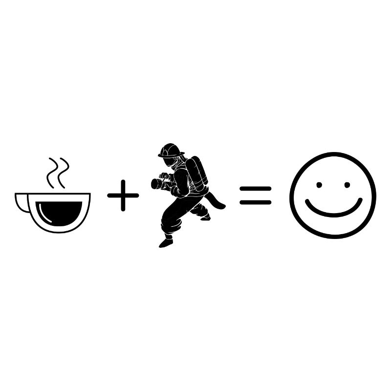 Coffee Smile Face and Fire Brigade -