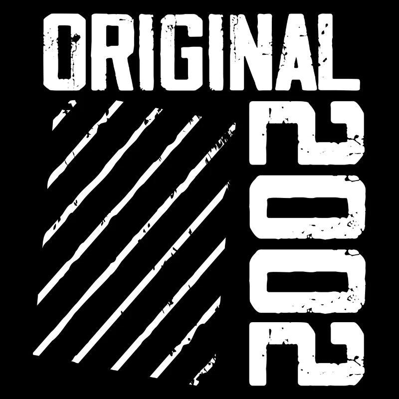Original 2002 22nd Anniversary Retro Gift
