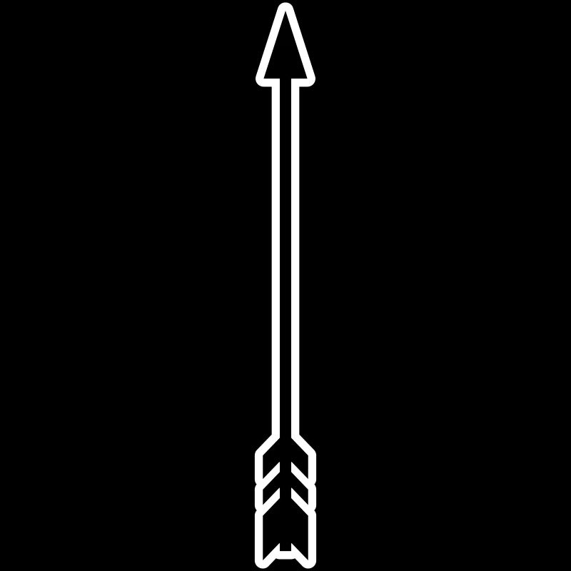 Arrow with Frame Vector