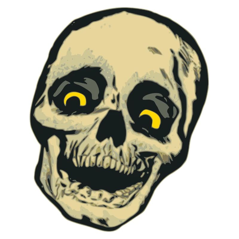 Totenkopf Comic Geschenk