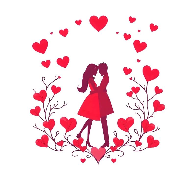 Design de la Saint-Valentin