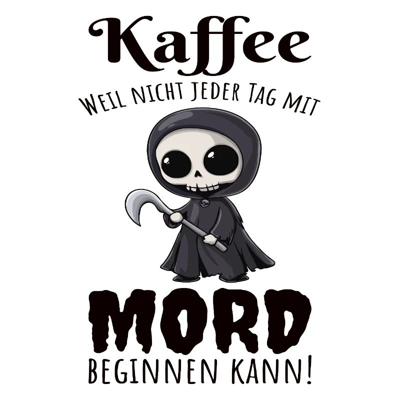 Kaffee Sensenmann Kaffeetrinker