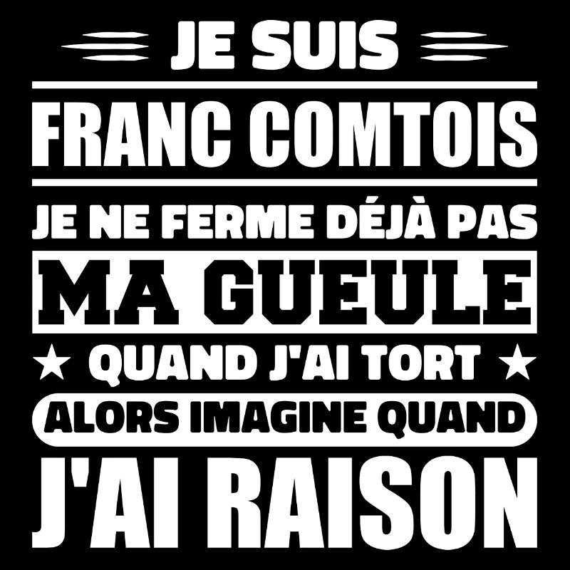 Franc comtois Ich halte meinen Mund nicht zu frank comté