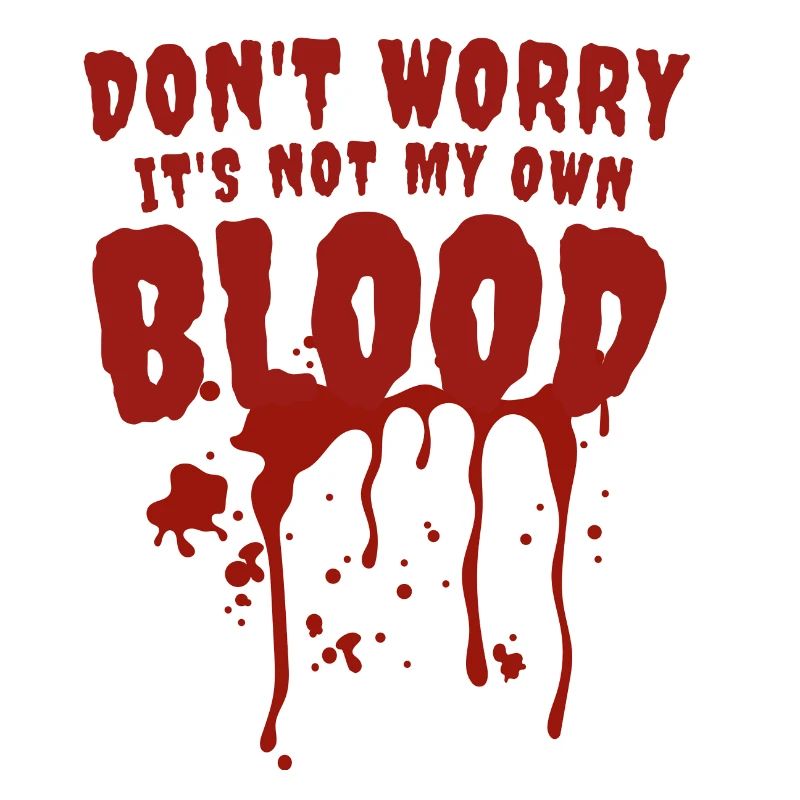 Blut Halloween Humor Geschenk
